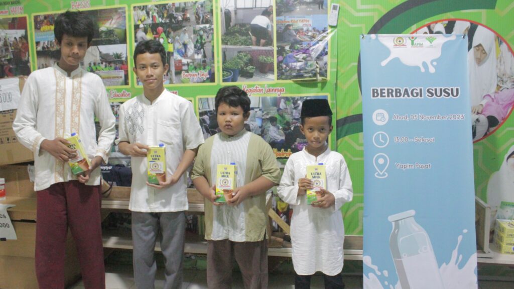 Menebar Kebaikan dengan Satu Kotak Susu Sehat