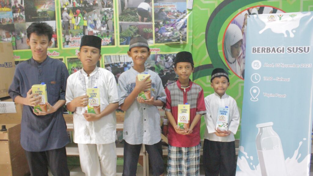 Menebar Kebaikan dengan Satu Kotak Susu Sehat