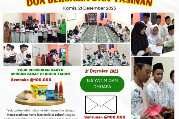 Keutamaan Doa Bersama Adik-Adik Yatim Kumpul dan Doa Bersama Adik-adik Yatim
