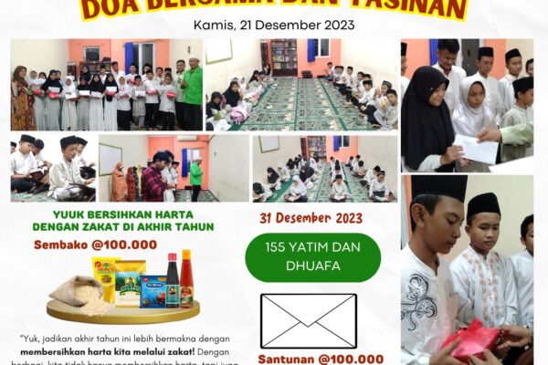 Kumpul dan Doa Bersama Adik-adik Yatim