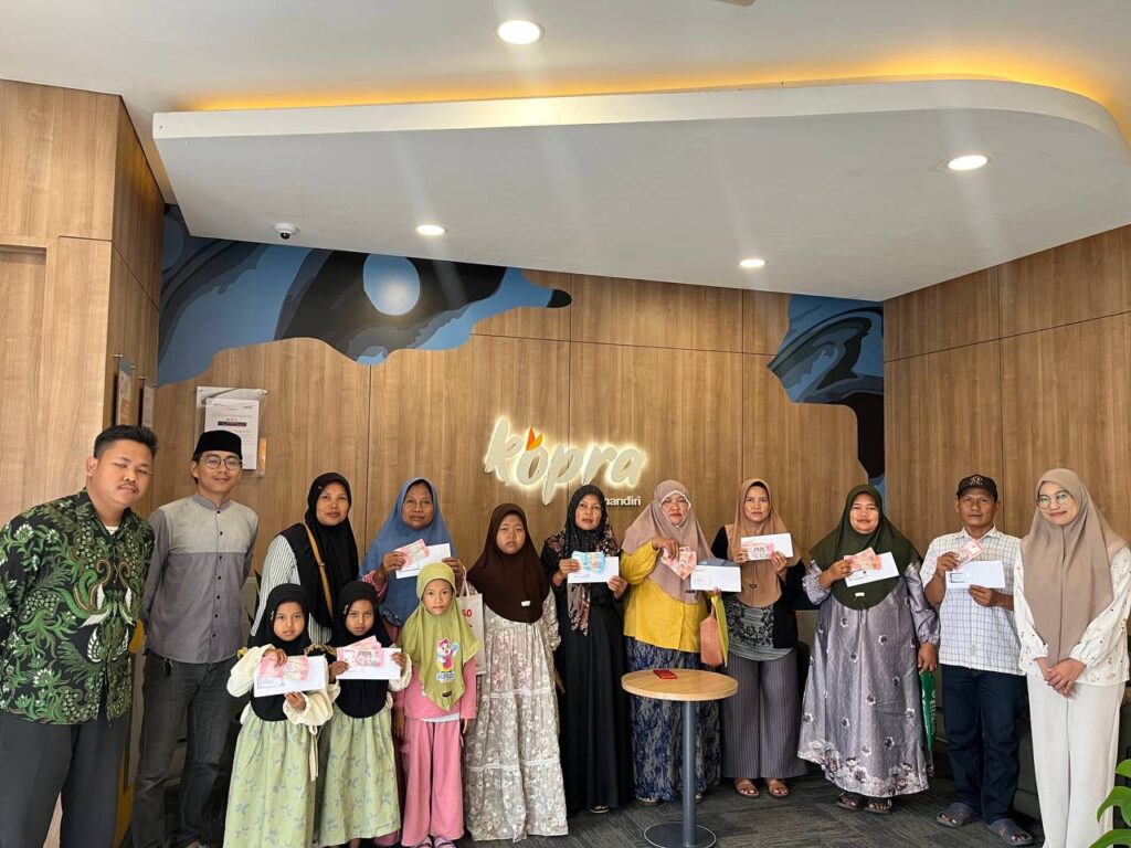 Pendampingan wali yatim untuk mengambil bantuan YAPI