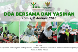 Doa Bersama Anak Yatim di Akhir Bulan Rajab