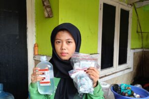 Nazwa Azzahra Ramadhani menjalani pengobatan